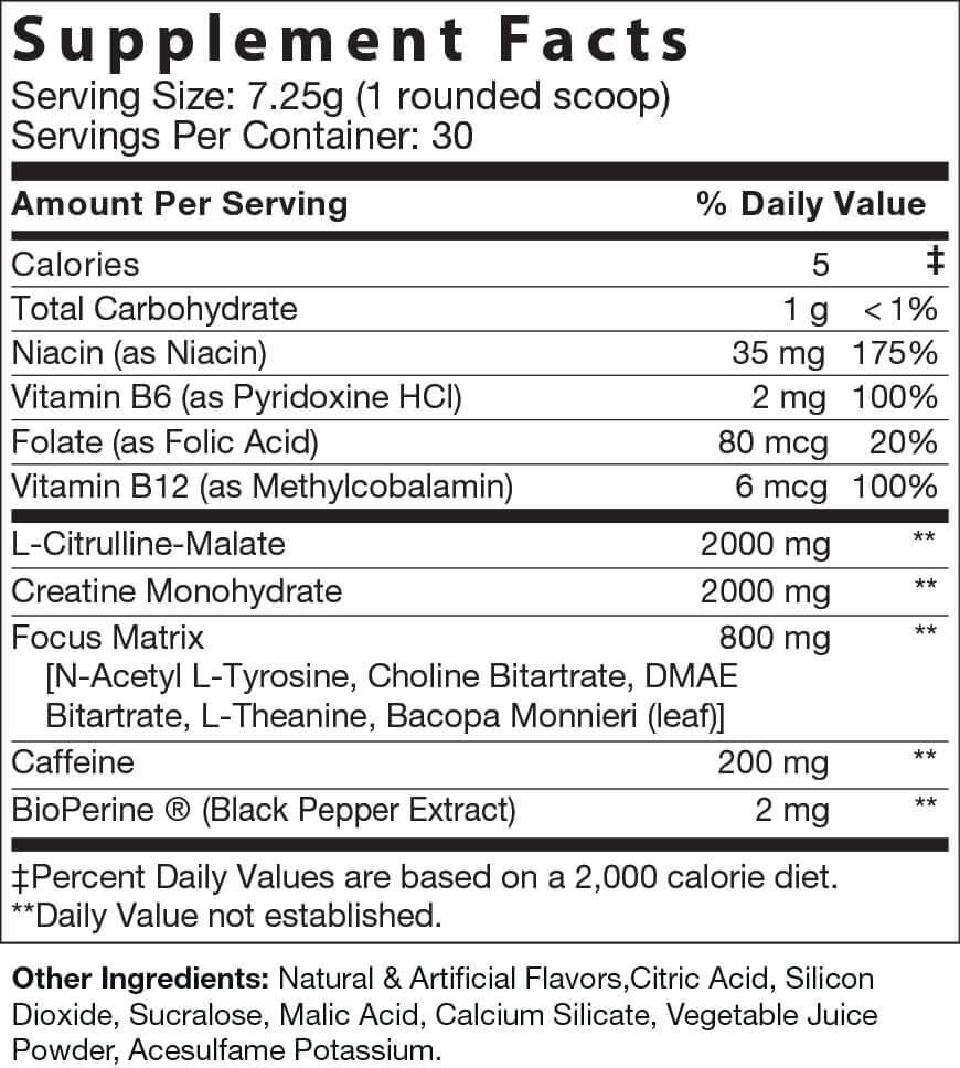 Sungod Resiliance — Pre-Workout (Fruit Punch)
