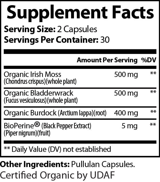 Naked Mineral Boost — Sea Moss & Bladderwrack