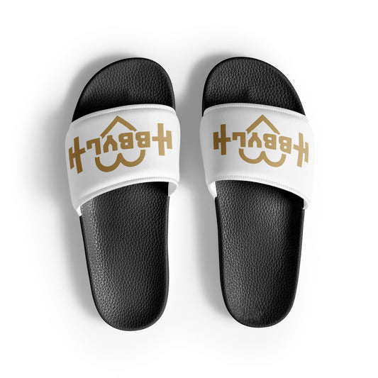 Gold BBYL Men’s slides