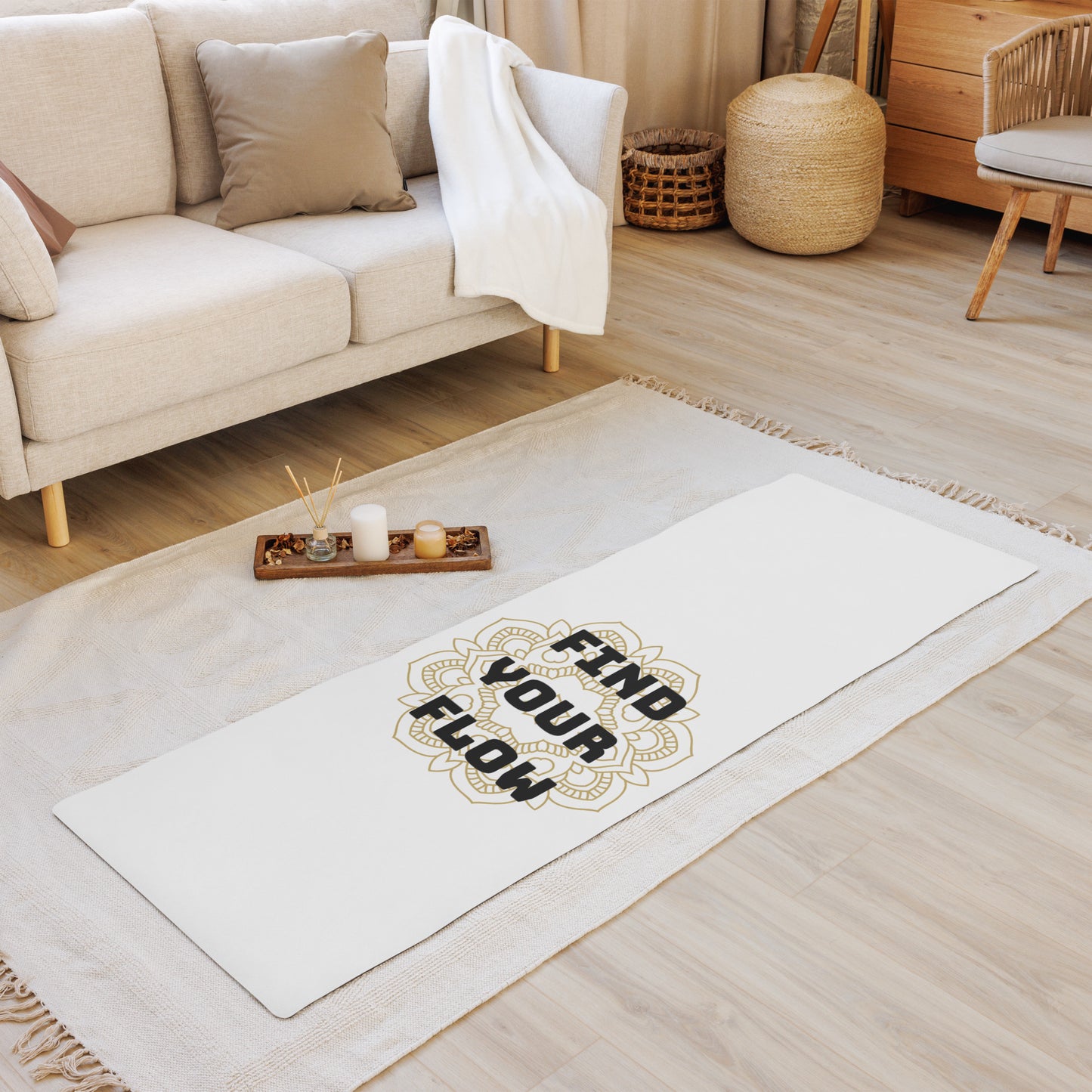 Find Your Flow Yoga mat
