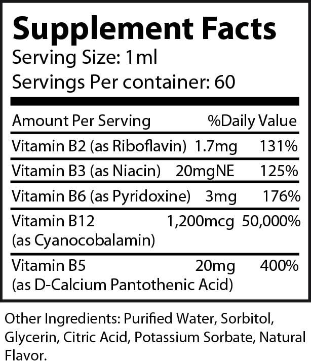 Energy Buzz — B12 Drops